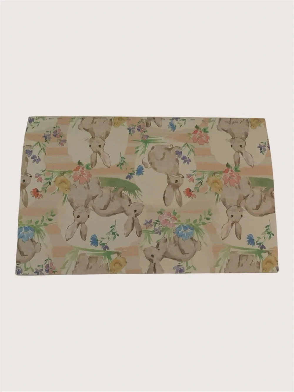 Cottagecore Watercolor Printed Bunny & Floral Handmade Notebook Journal 1 Set